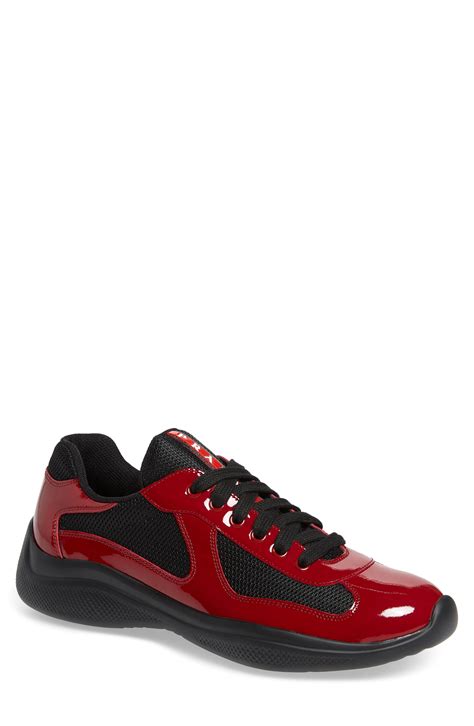 Red Prada America’s Cup sneakers 